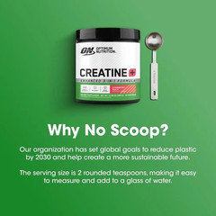 Optimum Nutrition Creatine Monohydrate Plus Powder Strawberry Peach 40 Servings