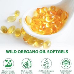 3X Micro Ingredients Oil of Oregano Softgels 6000mg Per Serving,900 Count total