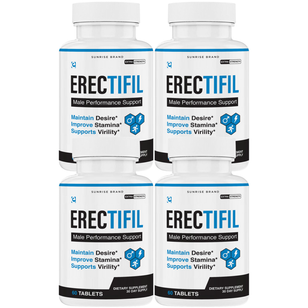 Erectifil – Male Virility with Maximum Strength – 4 Pack