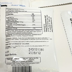 36 PACK Rehydration Electrolyte Powder Hydration Supplement Salts BB12/28 0.7OZ
