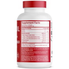 Antarctic Krill Oil 1000mg with Omega-3s EPA, DHA and Astaxanthin
