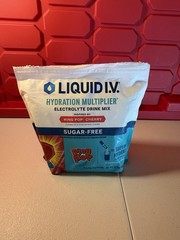 Liquid I.V. Hydration Multiplier SugarFree RingPop Cherry 30 Stick Packs 2/2028