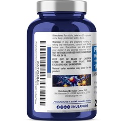 NusaPure Phosphatidylserine Memory Ultimate Complex 1000mg 200 Vegetarian Caps