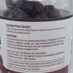 Cortisol 15-IN-1 Supplement Gummies with Magnesium Ashwagandha L-Theanine Sealed