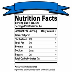 Superior Silver 30PPM 4 fl oz Bottle Ionic Silver