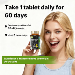 Anti Anxiety Formula With Gaba, L-Theanine, 5-HTP, Ashwagandha, Magnesium & More