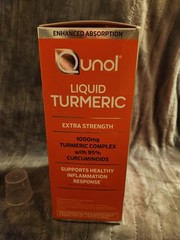 Qunol Liquid 1000 mg Turmeric 60 Servings 30.4 oz Exp. 04/2027