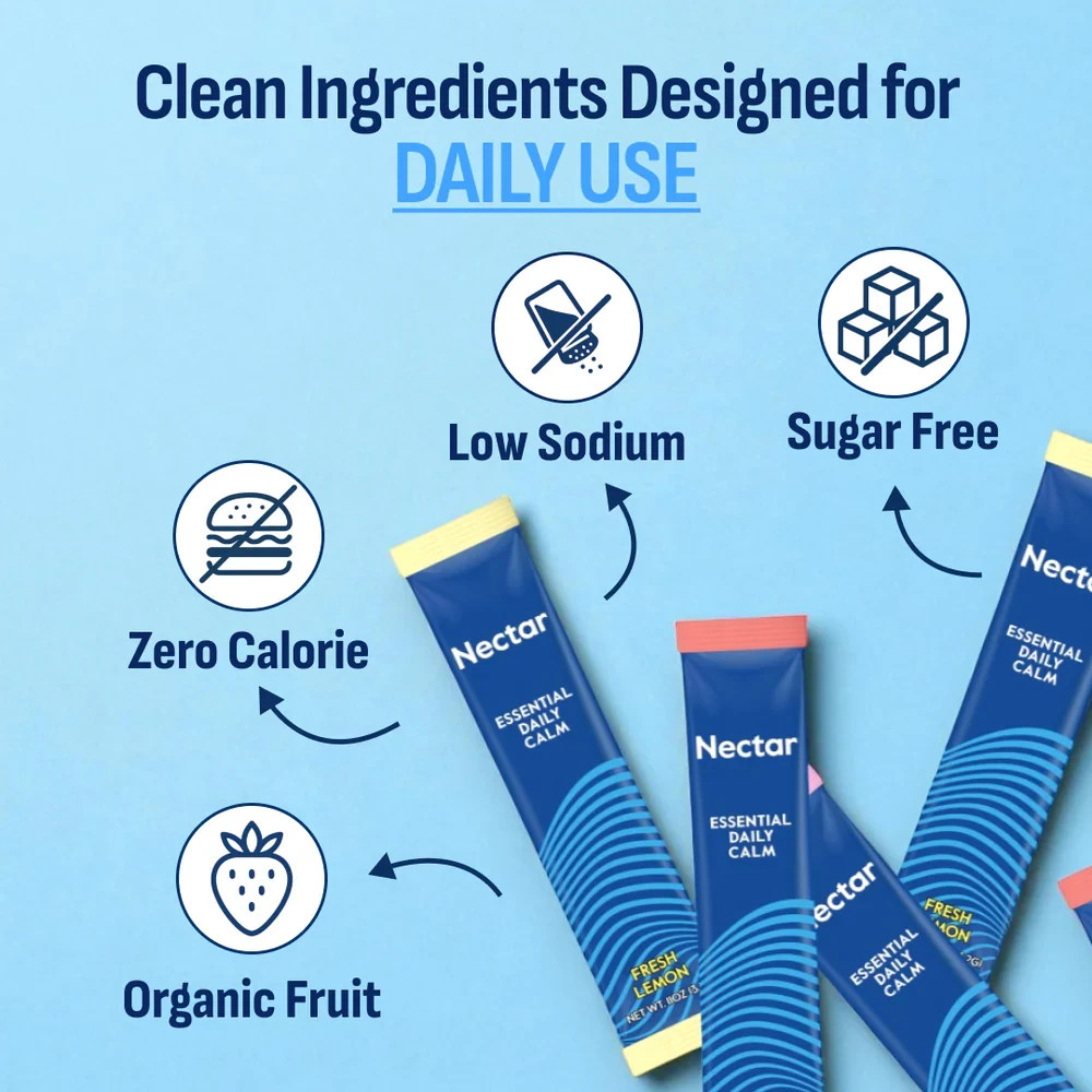 Nectar Hydration Packets – Essential Daily Calm – Watermelon