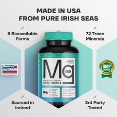 Sonohealth Spectrum 5 Magnesium 5-In-1 Complex 72 Trace Minerals For Enhanced