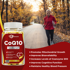 CoQ 10 Coenzyme Q10 Vegan Softgel 300mg Cardiovascular Heart Health 120 Capsules