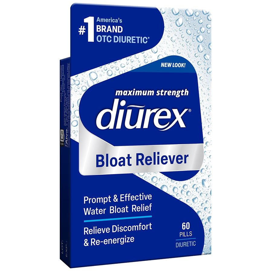 Diurex Ultimate Re-Energizing Water Pills, 60.0 ea
