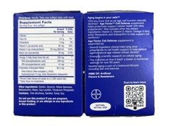 2 Pack One A Day Age Factor Cell Defense Supplement 30 Softgels Exp 02/26