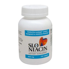 Slo-Niacin 500mg, 175 Tablets, Controlled Release for Good Cholesterol