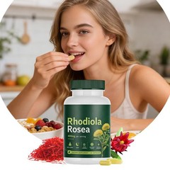 Soluma Rhodiola Rosea, 400mg Per Serving With Bioperine, 60 Capsules (1Set)