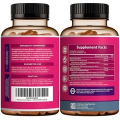 Rainbow Nutrients Hormone Balance Probiotics Women Menopause Relief Maca 120Caps