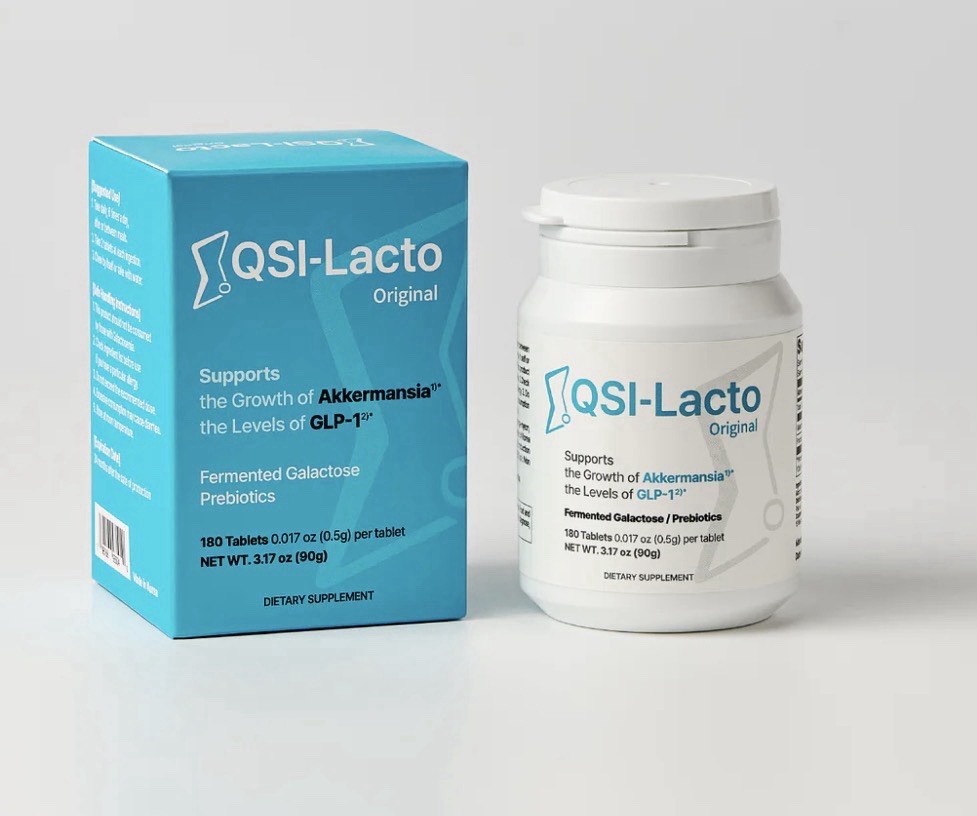 QSI-Lacto Original Supports Level Elevation – 2 Pack (180 Tablets EACH) (O1)