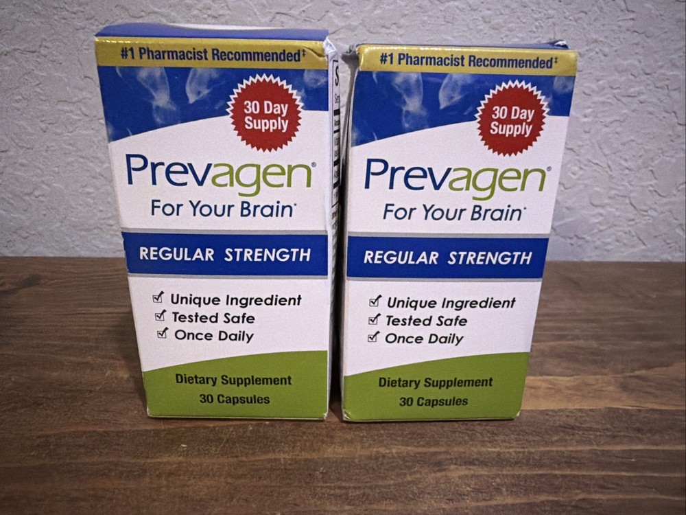Prevagen Regular Strength 10mg Capsules – 30 Count – 2 Pack (60-Day Supply) 2028