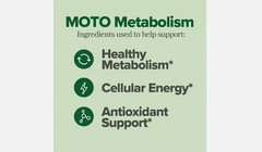 Positiv O Moto Women’s Metabolism Support Energy&Curb Craving Vegan 60 Cap