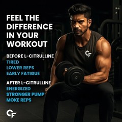 Carbamide Forte L Citrulline PowderPre Workout Supplement For Men & Women 2000mg
