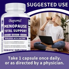 Menopause Total Support 240pcs – Reduce Bloating, Hot Flashes and Mood Swings