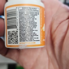 SCRIPT botanicals Sweet Citrus Uncaria tomentosa Extract Tablets 100mg 10ct