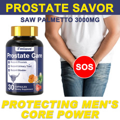 (2 Pack) Prostate Support – Reduce Frequent Urination, Stamina supplement 60ct