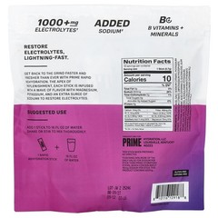 Rapid Rehydration, Electrolyte Drink Mix, Berry Citrus Rush, 16 Sticks, 0.2 oz