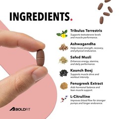 Testosterone booster Supplement Tablet For Energy Strength Stamina & Performance