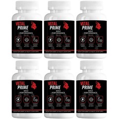 (6 Pack) Vital Prime for Men VitalPrime Advanced Male Support – 360 Tablets