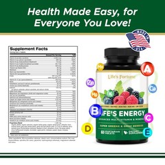 Advanced Multivitamin with Super Greens for Energy Immune and Cognitive Health