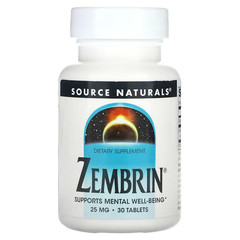 Source Naturals Zembrin 25 mg 30 Tabs