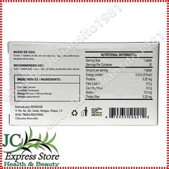 2 BOXES MANGAR 60 TABLETAS 500 MG MANGO AFRICANO & GARCINIA GAMBOGIA