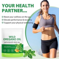 Resilia Oil Of Oregano With Black Seed Oil 6,000MG