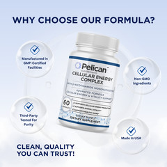 Pelican Cellular Energy Complex – Advanced Energy Support – 60 Capsules