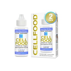 Cellfood Oxygen Boost – 1 fl oz, 2 Pack – Liquid Oxygen Supplement – Gluten F…