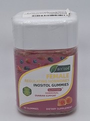 BIYODE FEMALE REGULATING HORMONE INOSITOL GUMMIES, 60 gummies