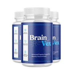3-Pack BrainVex Capsules – Brain Vex Advanced Brain Health Support – 180 Caps