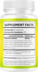 Prozenith Men Daily Wellness Energy Support Supplement Capsules 1 Pack 60Ct