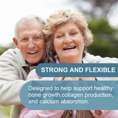 Collagen Bone Complete – Calcium, Magnesium,Vitamin D3,K2 – Bone & Muscle Health