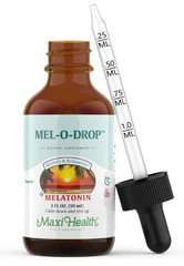 Maxi Health Mel-O-Drop Melatonin Liquid 2 fl oz 59mL New Sealed