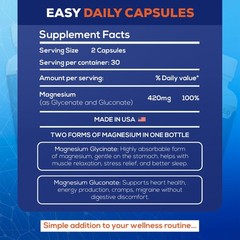 LiveGood™ Ultra Magnesium Complex, Organic 60 Count (Pack of 1)