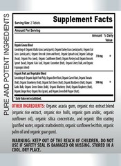 brain supporter – ORGANIC GREENS – asparagus roots 3 year 1 BOTTLE