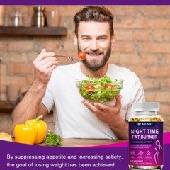 Night Time Fat Burner Supplement For Burn Fat Weight Loss Body Management