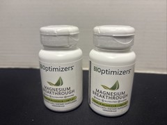 BiOptimizers Magnesium Breakthrough 4.0 Premium (30 Caps) Exp 06/26 Lot Of 2