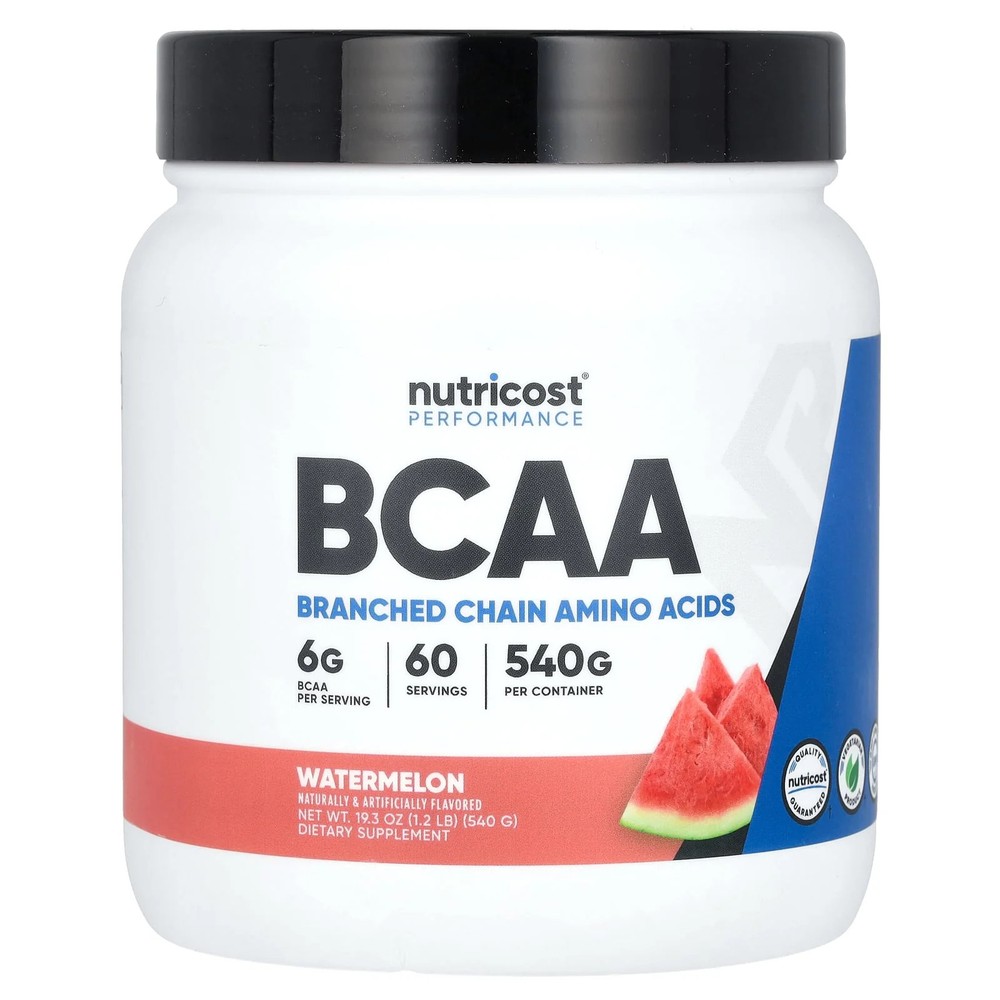 2 X Nutricost, Performance, BCAA, Watermelon, 1.2 lb (540 g)