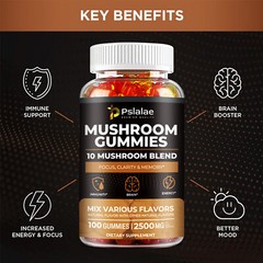 Mushroom 2500mg – Improve Memory & Attention – Lion’s Mane, Maitake, Cordyceps