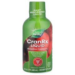 2 X Nature’s Way, CranRx� Liquid, Bioactive Cranberry, 16 fl oz (480 ml)