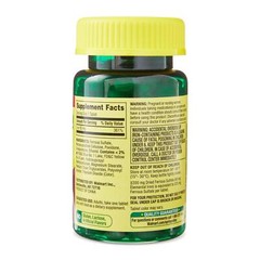 Iron 65 Mg Support Red Blood Cell Production Ferrous Sulfate 325 Mg, 200 Tablets