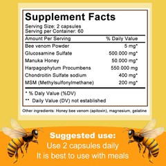 Bio Natural Bee – BEE Venom Extract, Anti-inflamatory Extract- Arthritis Support