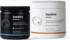 Everdrive Hangover Supplement | 2-Step Night & Morning Hangover Drink Mix